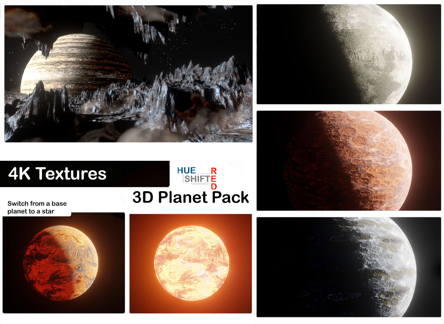 3D Planet Pack (digital download)
