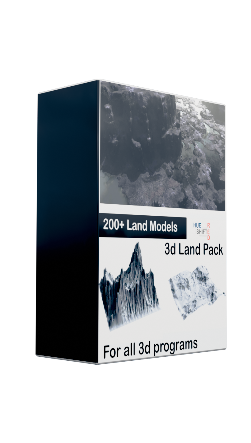 3D Land Pack (digital download)