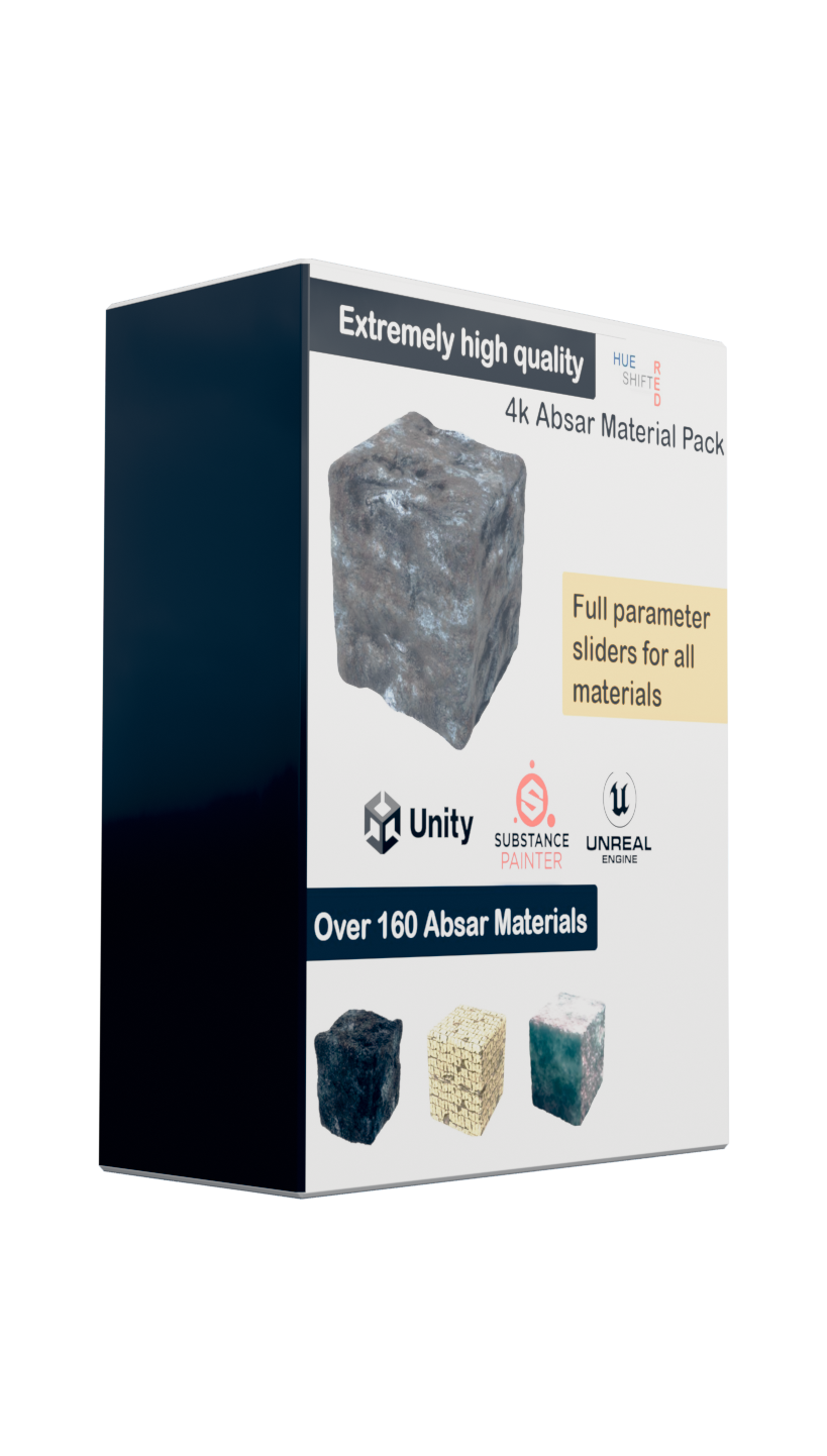 4K Absar Material Pack (with full parameter sliders) (digital download)