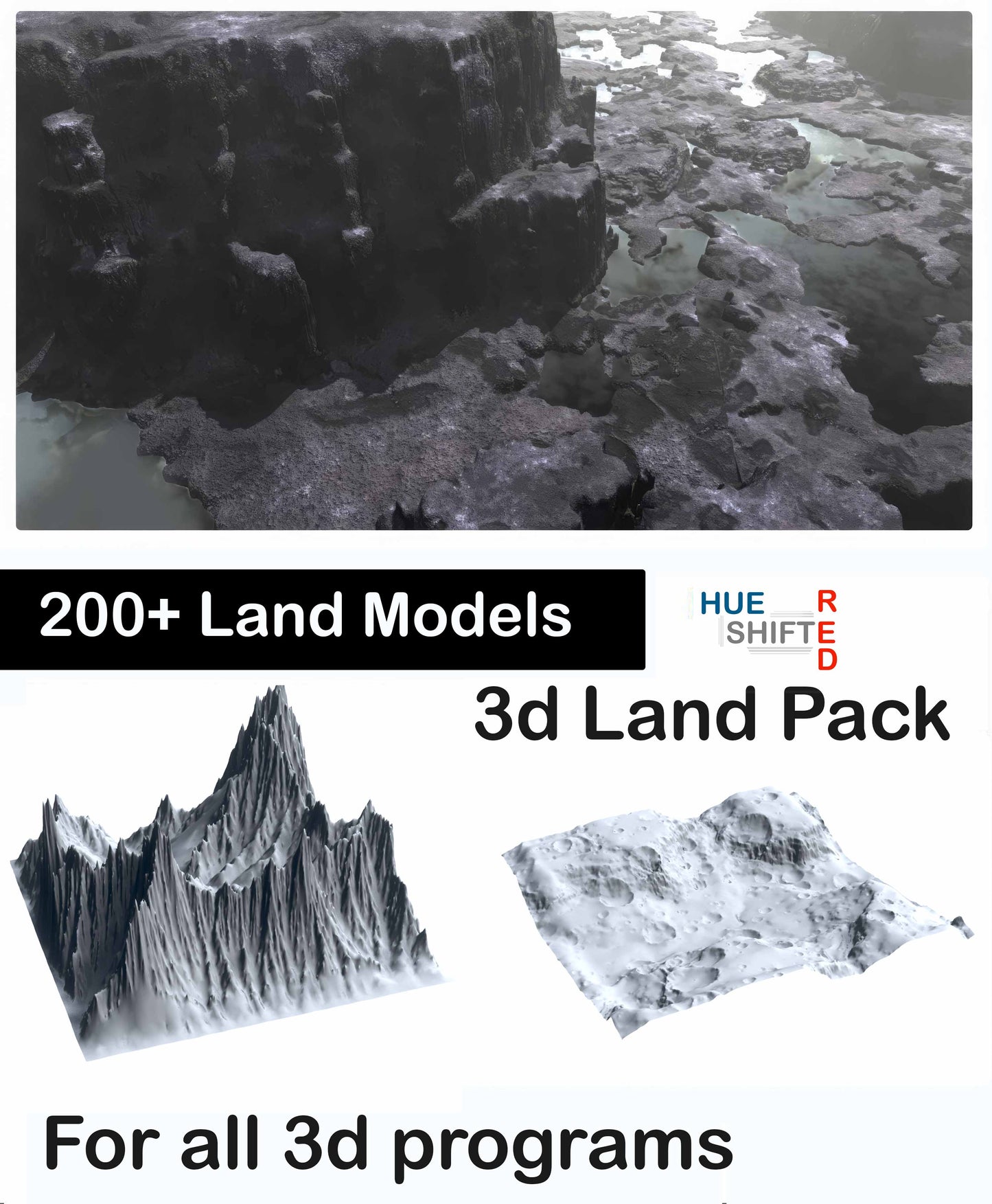 3D Land Pack (digital download)