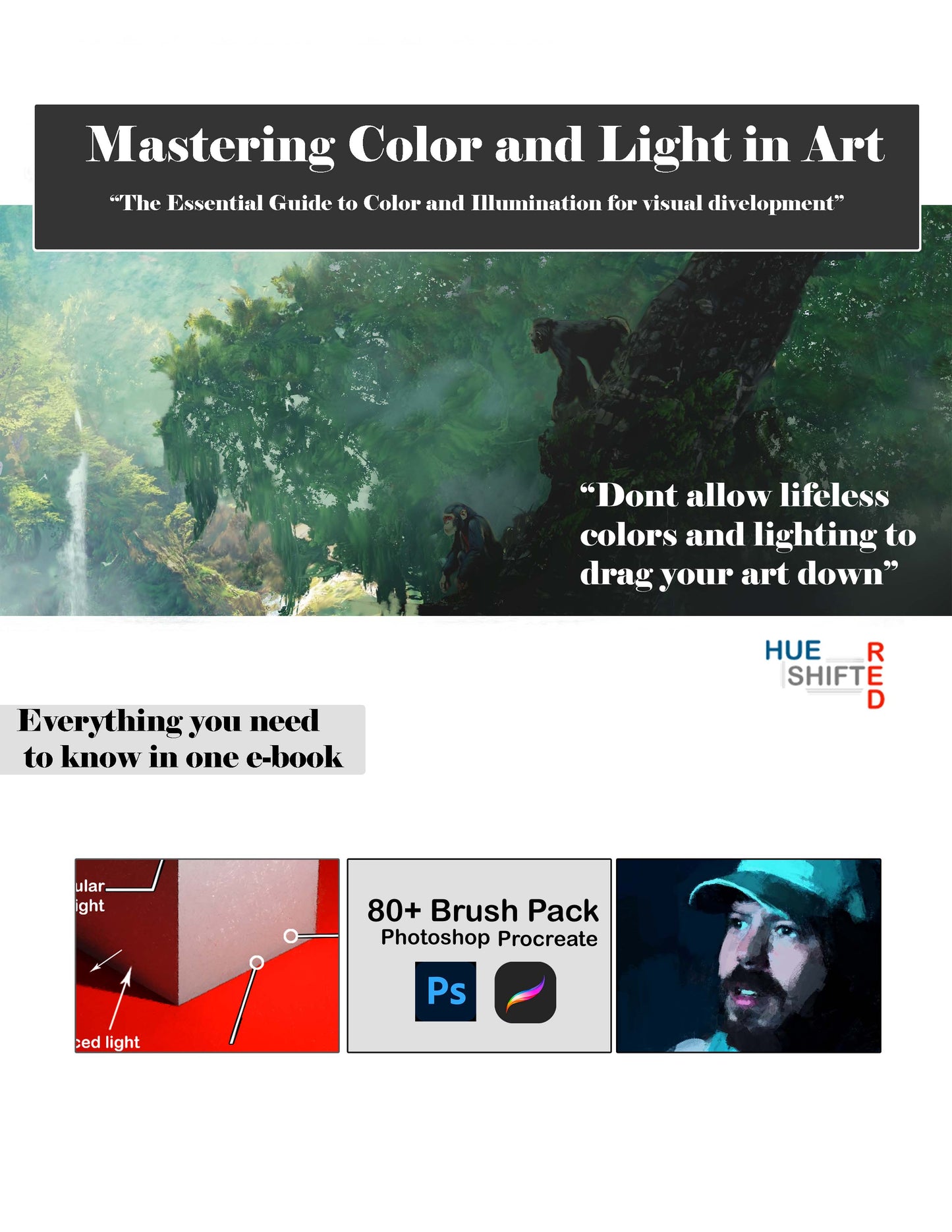 Mastering Lighting And Color In Art Ebook (digital download)