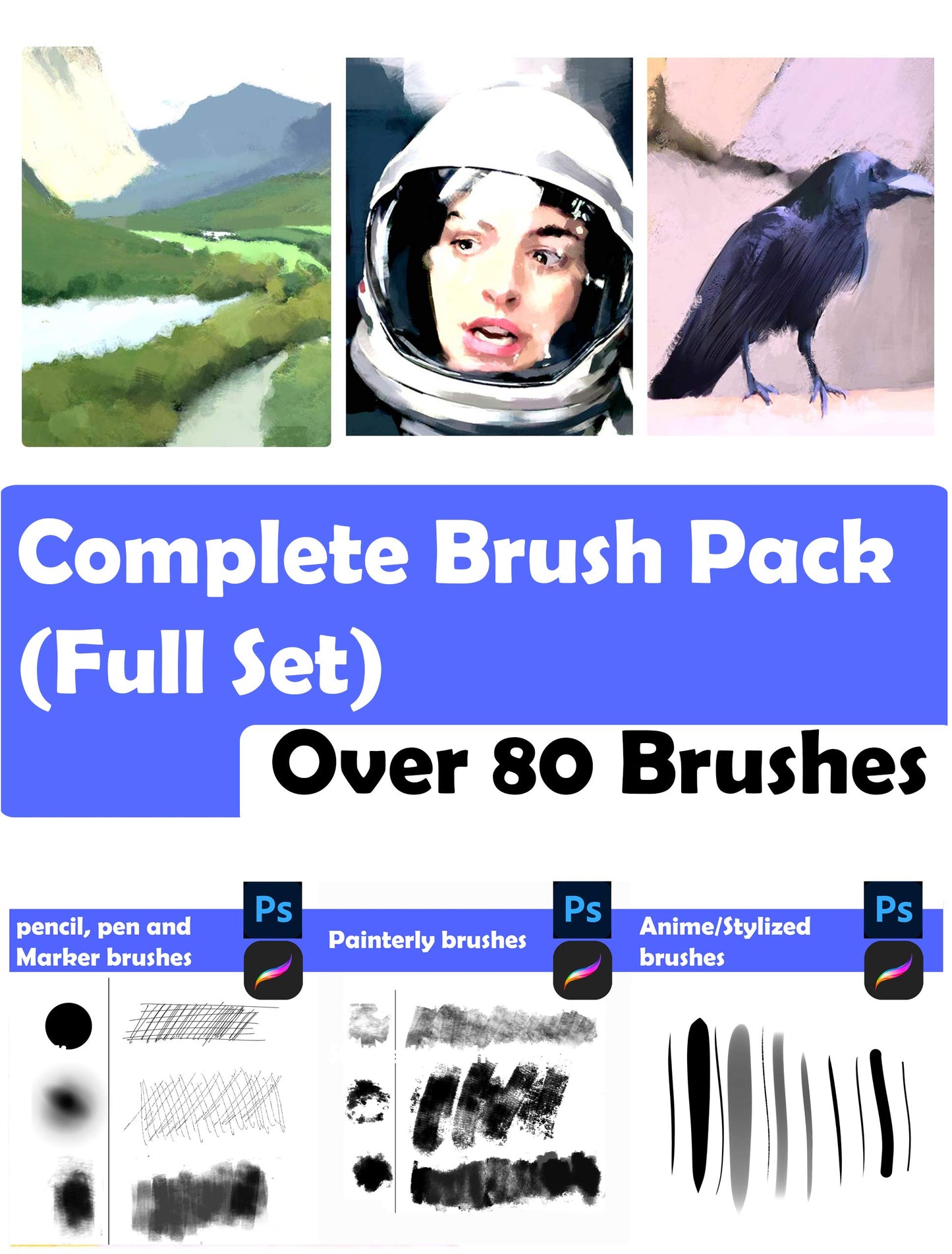 Complete 4K Brush Pack (Full Set)(digital download)