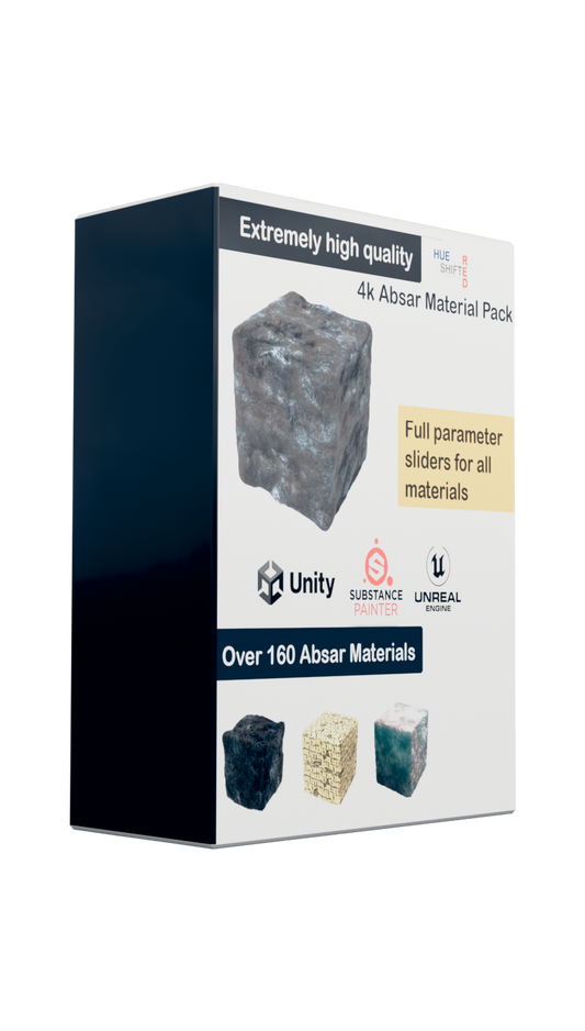 4K Absar Material Pack (with full parameter sliders) (digital download)