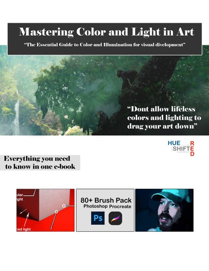 Mastering Lighting And Color In Art Ebook (digital download)