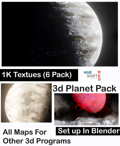 3D Planet Pack (digital download)