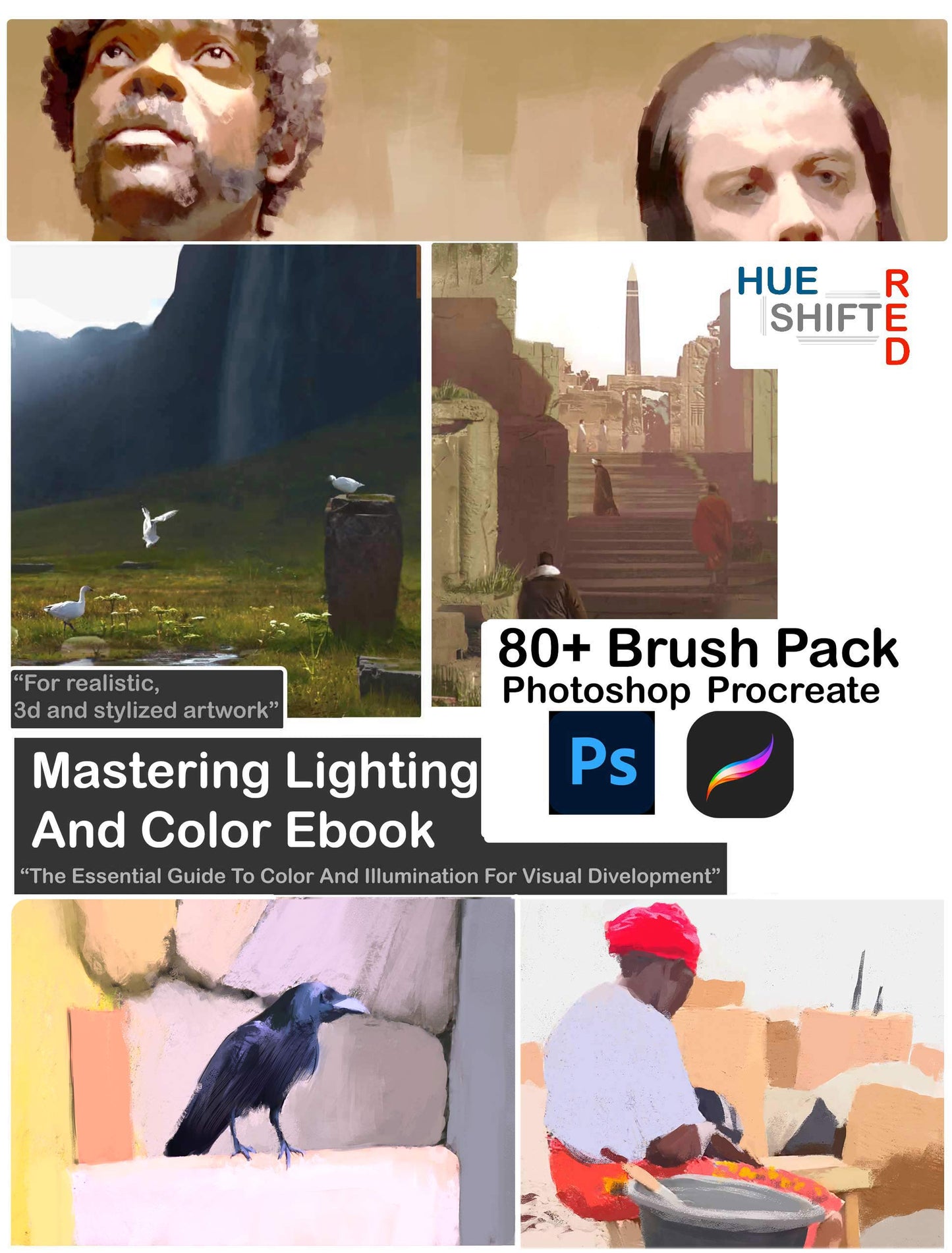 Mastering Lighting And Color In Art Ebook (digital download)